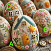 EggNest – Patchwork Felt DIY House Kit