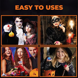 PumpkinPop - Halloween Glow Rings Party Pack - 50 Pcs