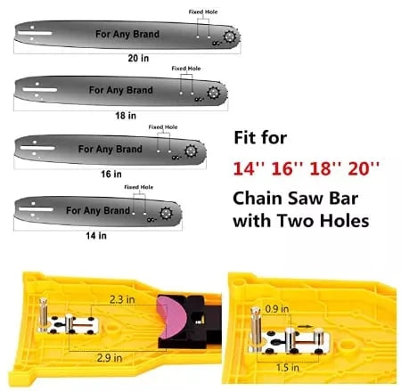 SharpEdge |  Heavy-Duty Chainsaw Blade Sharpener