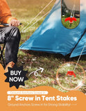 GripLock – Heavy Duty Screw In Tent Stakes