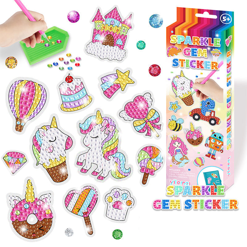 SparkleArt - Kids Diamond Painting Kit
