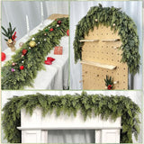 EverCedar – Realistic Winter Garland