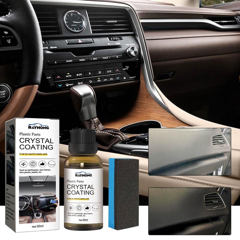 Varnex - Long-Lasting Shine Spray for Auto Plastic Restoration