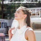 NeckBreeze Pro - 360° Airflow Cooling Fan for Outdoor Comfort