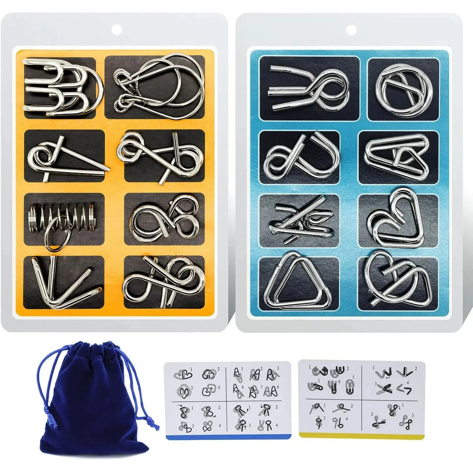 Disentanglement Iron Link Unlock Interlock Game Marnetic