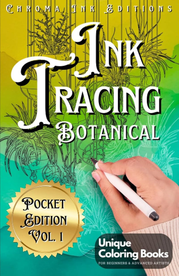 TraceBloom – Relaxing Ink Coloring Book