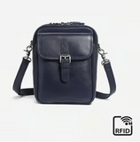 LuxeLoom – Classic Leather Crossbody Bag