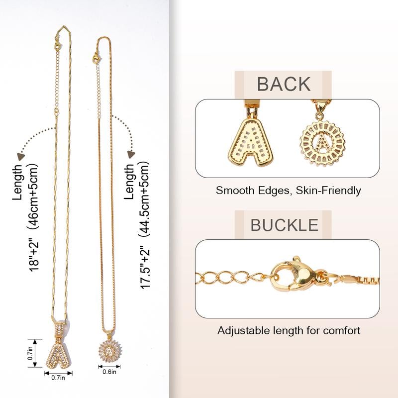 SignatureShine - Elegant Crystal Necklace Gift Set