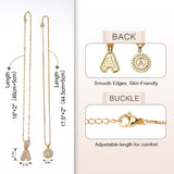 SignatureShine - Elegant Crystal Necklace Gift Set