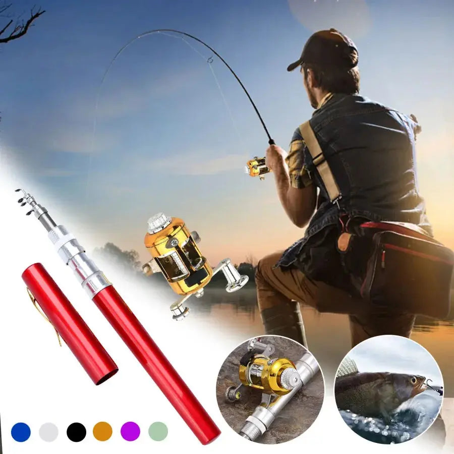 POCKET SIZE FISHING ROD marnetic