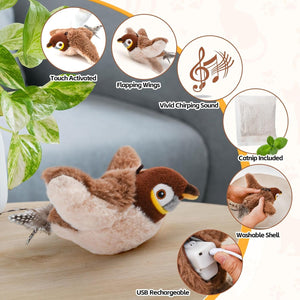 ChirpBuddy – Interactive Bird Toy for Cats