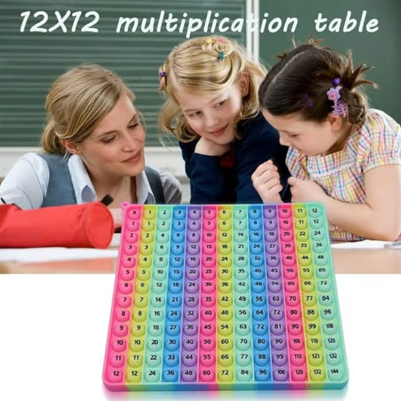 MathPop – Fun 12x12 Multiplication Board Game