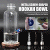 SpiralEdge - Metal Twist Hookah Bowl