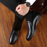 FlexStride – Soft Leather Men’s Business Shoes