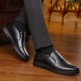 FlexStride – Soft Leather Men’s Business Shoes