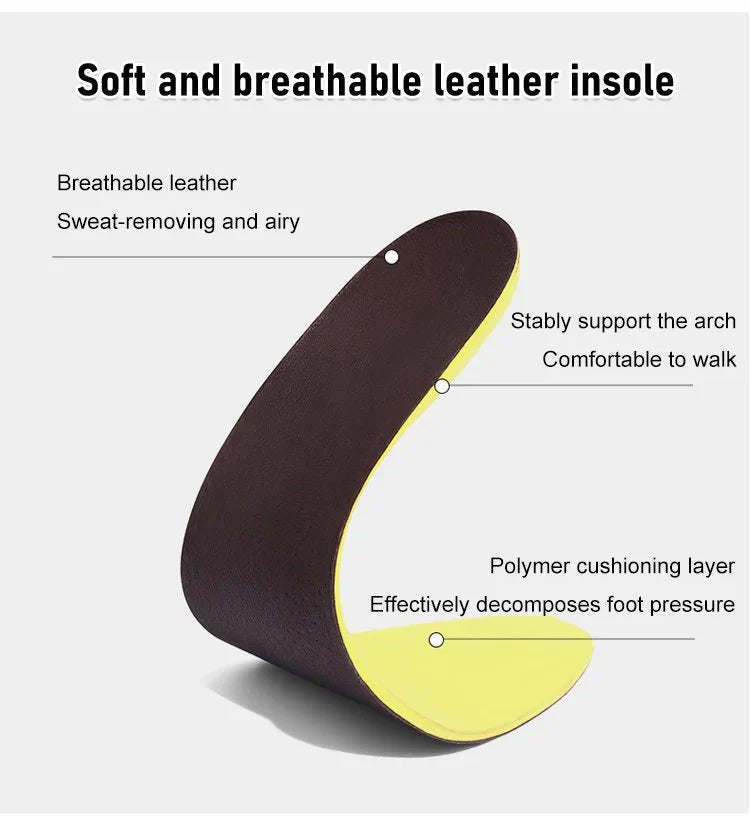 FlexStride – Soft Leather Men’s Business Shoes