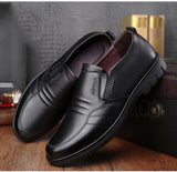 FlexStride – Soft Leather Men’s Business Shoes