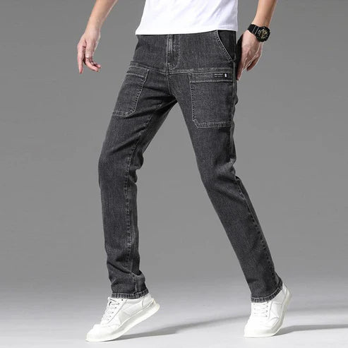 UrbanCargo β Stretch Utility Jeans for Men