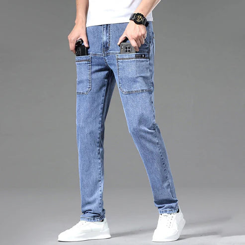 UrbanCargo β Stretch Utility Jeans for Men