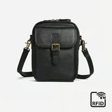 LuxeLoom – Classic Leather Crossbody Bag