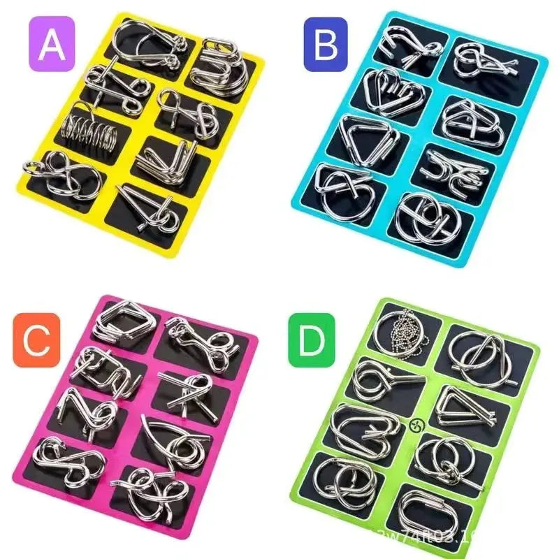 Disentanglement Iron Link Unlock Interlock Game Marnetic