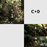 MeowMelody – Whimsical Cat Wind Chime