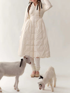 WinterWhisper - Sea Salt Down Jacket – Slim & Cozy