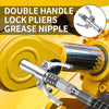 GripMaster - Double Handle Lock Pliers for Grease Nipples