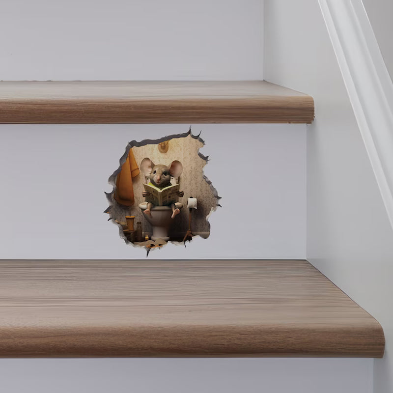 MouseWhisper - Charming Wall Illusion Decor