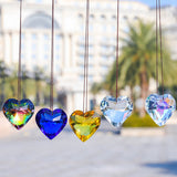 GlowHeart - Colorful Crystal Suncatcher