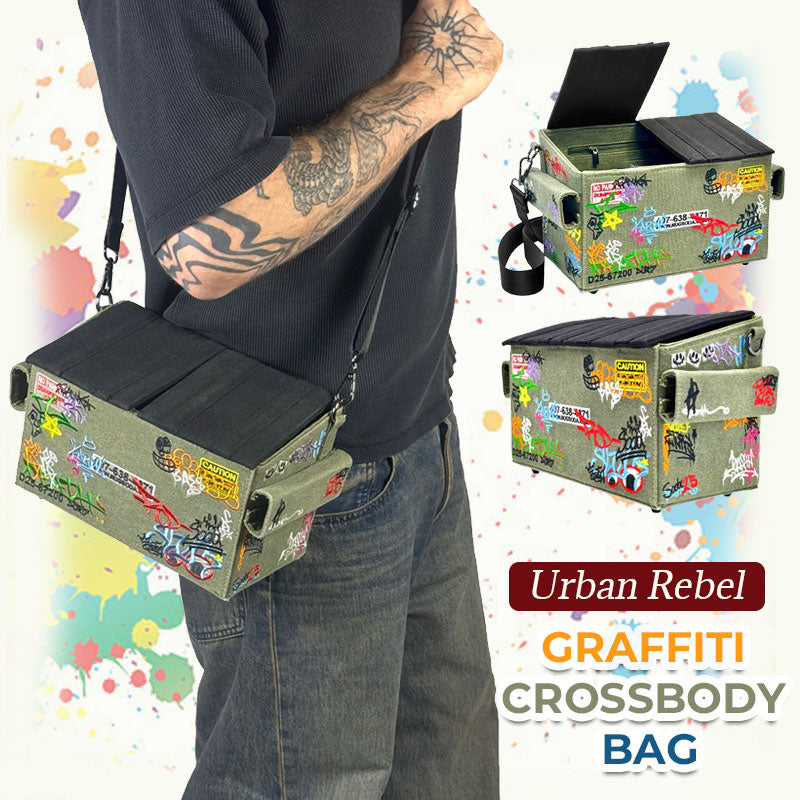 UrbanRebel β The Bold Graffiti Crossbody Bag