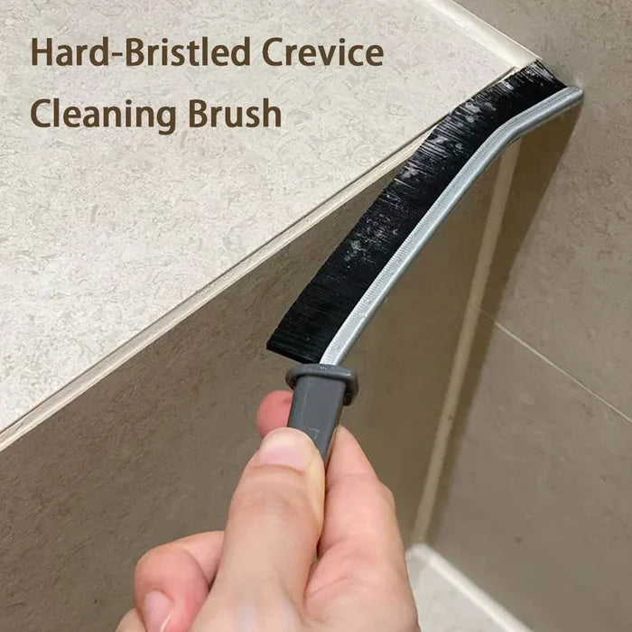 Crevice Cleaning Brush,Hard-Bristled Crevice Scrub Brush for
