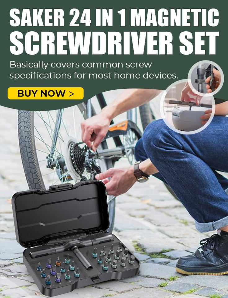 SwiftTurn - Compact 24-in-1 Magnetic Driver Set