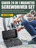SwiftTurn - Compact 24-in-1 Magnetic Driver Set