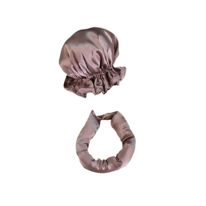 Satin Heatless Curling Buns Set marnetic