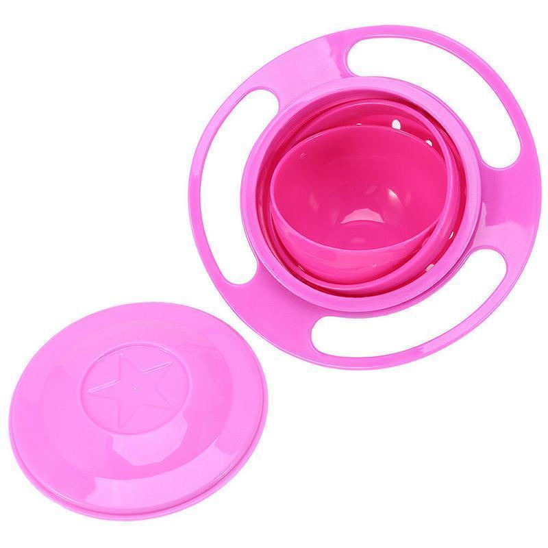 OrbitBowl - 360° Spill-Proof Snack Bowl for Kids
