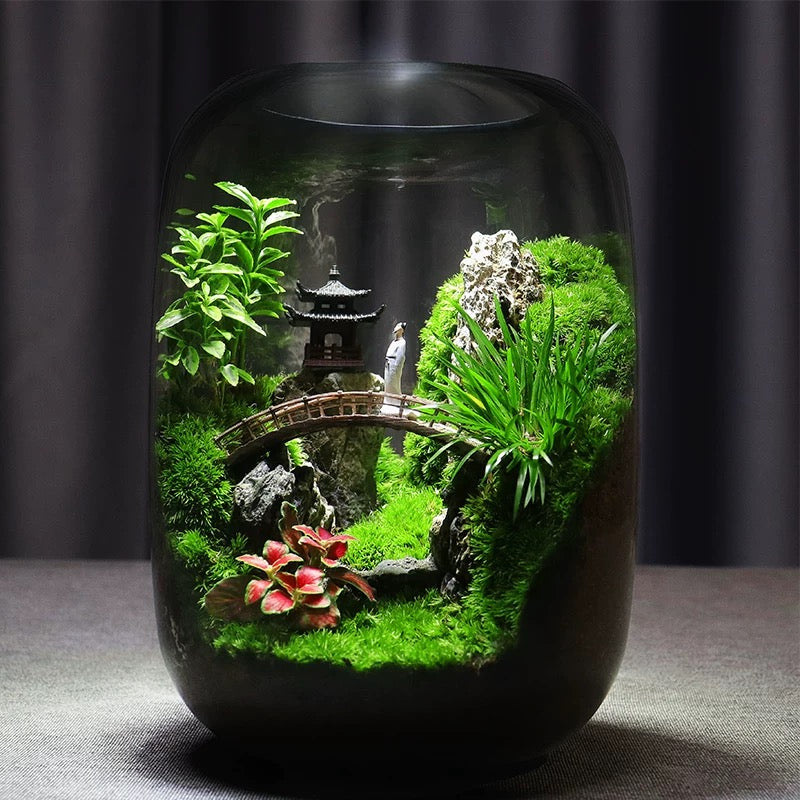 LushVista - Moss Landscape Display