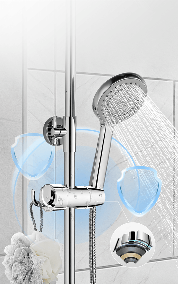 HydroHold Max | Easy Install Hand Shower Holder