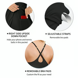 FlexiForm – Backless Active Tummy Control Dress