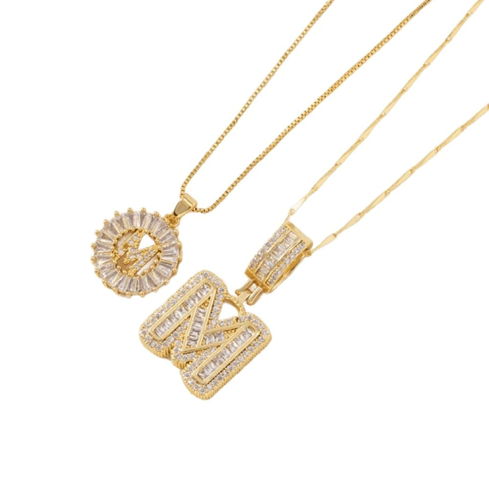 SignatureShine - Elegant Crystal Necklace Gift Set