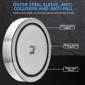 AquaForge – 260LBS Neodymium Fishing Magnet for Epic Treasure Hunts