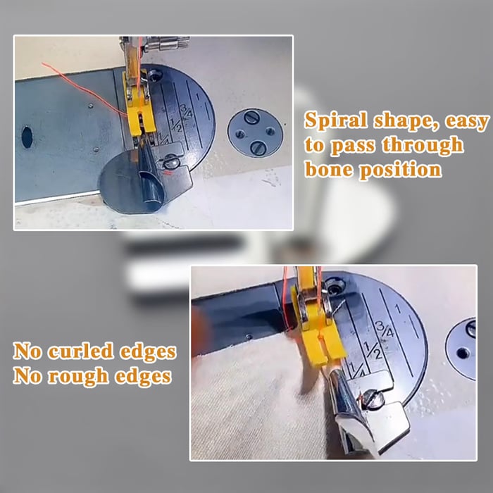 Precision Edge Stitcher-Rolled Hemmer Foot Marnetic