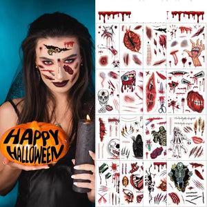 SpookySkin - Realistic Halloween Temporary Tattoos