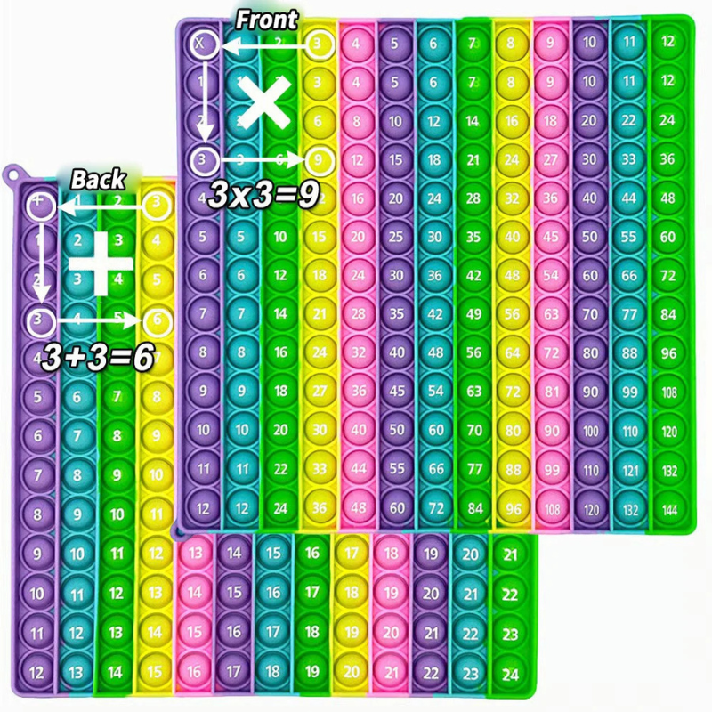 MathPop – Fun 12x12 Multiplication Board Game