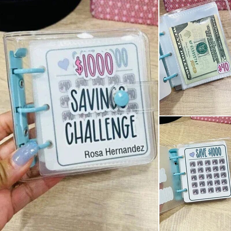 Smart Saver Mini Challenge Binder marnetic