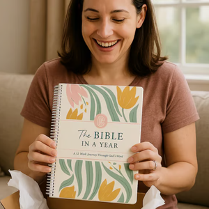A Year in the Bible – 52-Week Study Hardcover Book