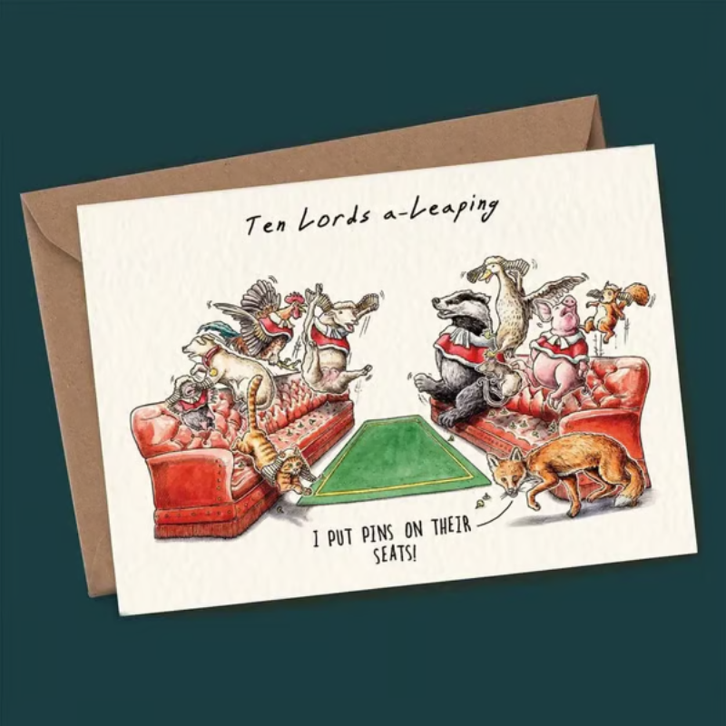 CardCarol – Twelve Days of Christmas Stationery Set