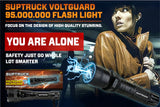VoltGuard – X95 Tactical Stun Flashlight for Light & Defense