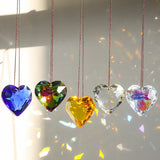 GlowHeart - Colorful Crystal Suncatcher
