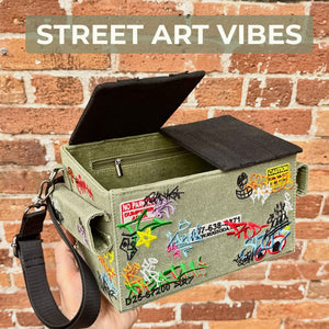 UrbanRebel – The Bold Graffiti Crossbody Bag